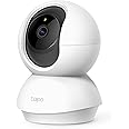 TP-Link Tapo C200 WiFi IP Camera (Lens Pan and Tilt, 1080p Resolution, 2-Way Audio, Night Vision, up to 9m, up to 128GB Local