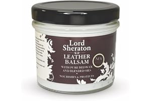 Lord Sheraton Leather Balsam 125 ml - Leather Cleaner, Conditioner & Protector – Nourishes, Restores & Protects Furniture, Sofas & Car Interiors