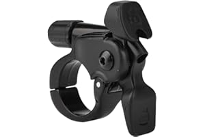 Keenso Leva di bloccaggio a Distanza per Bici, Sospensione con Controllo della Linea di Mountain Leva di Blocco a Distanza Interruttore di Blocco della Forcella a Gas Anteriore