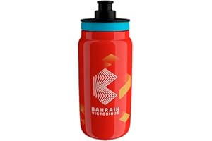 Elite99 Elite Bidon Fly Team Bahrein Victorious 550ml, Tanica Unisex-Adulto, Multicolore (Multicolore), Taglia Unica