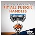 Gillette Fusion Pro Glide Flex Ball Razor including 9 Blades