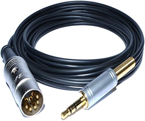 CoolNovelties5 Pin DIN to 3.5mm Stereo Jack Plug Gold 10 Metre Interconnect Cable for Naim/B&O by CoolNovelties