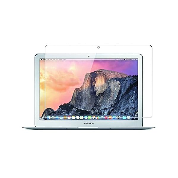 Macbook 12 inch Laptop Screen Protector，Full Coverage Tempered Glass Screen Protector for apple Macbook 12 (A1534) with Anti-fingerprint Bubble-Free Crystal Clear