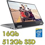 Notebook Lenovo YOGA 720-15IKB 360° Core i7-7700HQ 16Gb Ram 512Gb SSD 15.6" HD LED Touch Windows 10 HOME (Zertifiziert und Generalüberholt)