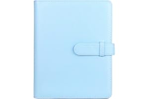 Rieibi 256 Bolsillos Instax Mini Álbum de Fotos, Carpeta de Cuero PU Álbum de Fotos para Fujifilm Instax Mini Evo/11/8/9/7s/25/70/90 Cámara Instantánea, Brillo Colorido Álbum de Fotos para Polaroid