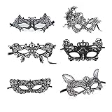6pcs, incluyen: Phoenix, mariposa, corona, Zorro, palos, duende