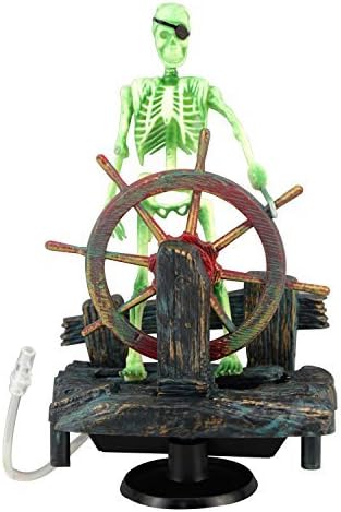 SaimÃ‚Â® Pirate Skeletons & Pirate Ships Live Action Aquarium Ornament by Aquarium Ornament