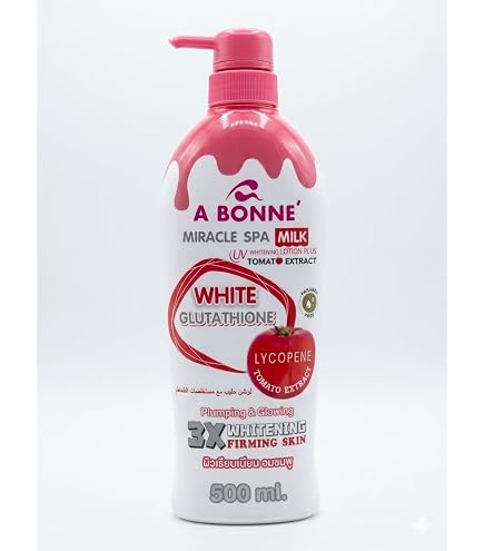 A Bonne Miracle Spa Milk White Glutothione 3X Whitening Firming Skin Lotion -500ml: Buy Online at Best Price in UAE