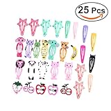 frcolor Lederpolster Cartoon Design Haar Clips Mädchen...