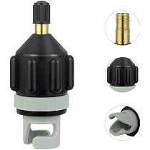 Adaptateur De Valve H-R Pour Kayak Gonflable - Lot De 2 Adaptateurs De Pompe à Pied - Compatible Bateaux Et SUP