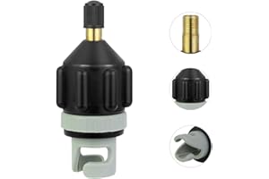 BUZIFU Adaptateur de Kayak Adaptateur Sup Pompe à Air Conventionnelle Adaptateur Sup Adaptateur de Pompe Sup Adaptateur de Gonflage de Valve dair de Pompe pour Paddle Board Kayak Gonflable Bateau