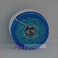 *alloula* Bobbel Farbverlaufsgarn, 3-fädig, verschiedene Längen wählbar