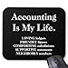 Produktbild keiwiornb Computer Accessories Anti-Friction Wristband Accounting is My Life. Mouse Mat