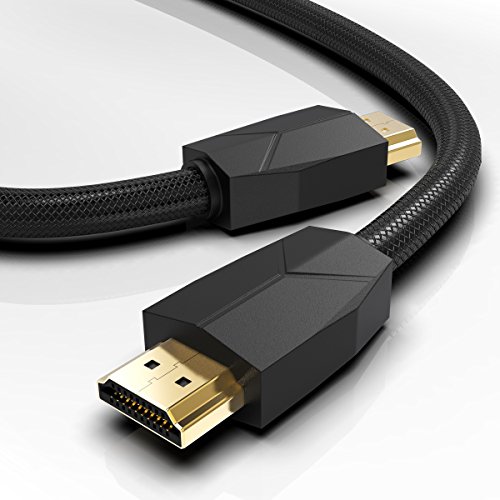 CVK Premium 4K HDMI Kabel 3M-High Speed HDMI 2.0 a/b Kabel mit Ethernet unterstützt UHD 2160P, HDR,3D,ARC,CEC,Full HD 1080P für PS4/3, Blue Ray Player, Monitor, Laptop,Apple TV, Xbox,wii usw,Schwarz CVK Premium 4K HDMI Kabel 3M-High Speed HDMI 2.0 a/b Kabel mit Ethernet unterstützt UHD 2160P, HDR,3D,ARC,CEC,Full HD 1080P für PS4/3, Blue Ray Player, Monitor, Laptop,Apple TV, Xbox,wii usw,Schwarz