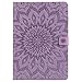 Price comparison product image Surakey iPad Pro 10.5 leather Case, PU Leather Embossed Flower Cards Slot Holder Stand Magnetic Flip Folio Wallet Protective Case Cover for Apple iPad Pro 10.5,Purple