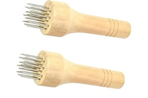 BDHI 2pcs Stainless Steel Meat Tenderizer Meat Blades Needle Food Processing Gadge Chicken Kitchen Accessories(Y225-2)