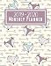 Produktbild 2019-2020 Monthly Planner: Small Purse Size Organizer | September 2019 - December 2020 | Two-Page Calendar View Spreads by Month | Contact List | Woodland Foxes
