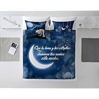 Dream&Fun Funda nórdica Iluminen tus sueños para cama de 135 cm