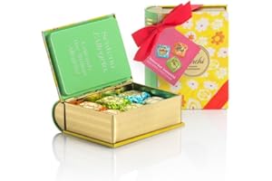 Venchi - Mini Libro con 6 Bombones Chocoviar, Sabores Surtidos, Sin Gluten, Caja Regalo Colección Primavera 117 gr, Idea de Regalo