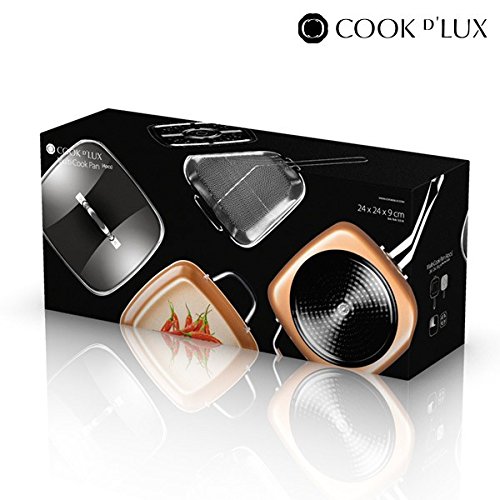 Poêle en Céramique avec Accessoires Multi·Cook D’Lux - 2