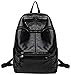 Produktbild Kamidorf Lederrucksack Damen,Rucksack Damen elegant schwarz für Outdoor,Rucksäck wasserdicht