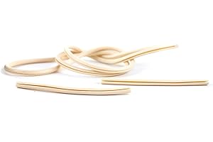 BISOMO 3-teiliges Gummi Keder Set in Elfenbein, geschlitzt für Simson Schwalbe KR51, Star SR4-2