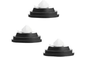 DOETYD Pack of 3 Replacement Rubber Washers, Compatible with Cistern Fill Valve Systems, Universal Ball Valve Seals for Toilet Repair and Leak Prevention, Durable and Easy to Fit