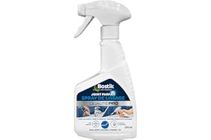 Bostik Spray de Lissage Parfait – Facilite le Lissage de vos d'Étanchéité – Pour Joints Silicone, Hybride et Polyuréthane – Transparent – Non Agressif – 200 ml