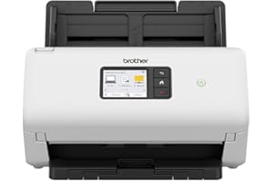 Brother ADS4500W Escáner de sobremesa con red cableada y WiFi, único