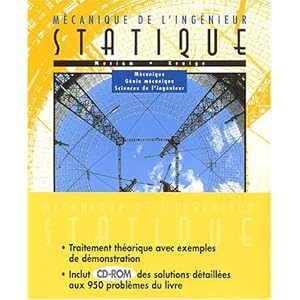 Statique : mécanique de l'ingénieur: Mécanique, génie mécanique, science de l'ingénieur Livre en Ligne - Telecharger Ebook