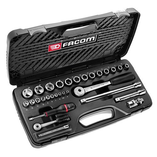 Facom Coffret à douilles 1/4 - 1/2 pouces