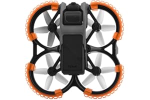 ZOAZR Protector de Hélice para DJI Avata Anillo Anticolisión Manguito Protector Barra de Seguridad Protector Hélice Drone Accesorio (orange)