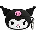 KACA Silicone Soft Case Cover with Keychain Shockproof Flexible Full Body Protective Skin Cover for Airpods Pro Case 2019 (Hello Kitty)