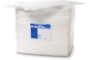 OIL ABSORBENT MATS 50 Premium Oil Absorbent Pads/Mats (Oil/Fuel Only)