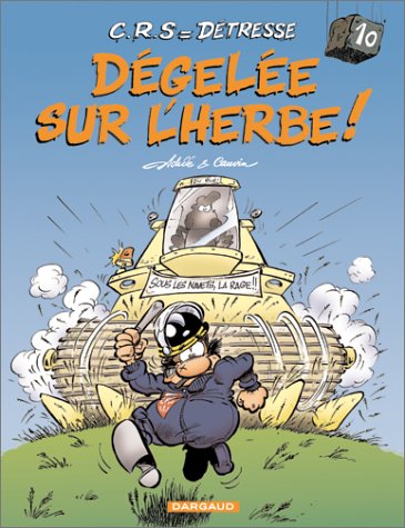 Dégelée sur l'herbe
