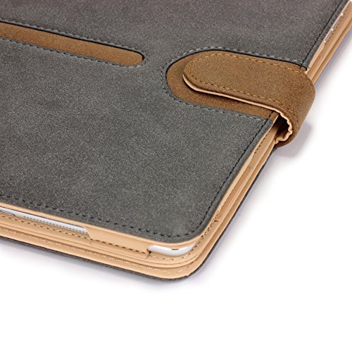 iPad Air 2 [2014 Version-6.Generation] Hülle Original Urcover® [DEUTSCHER FACHHANDEL] Smart Cover Schutzhülle Case Etui mit Sleep/Wake Funktion ?? Zubehör | Khaki Grün - 5