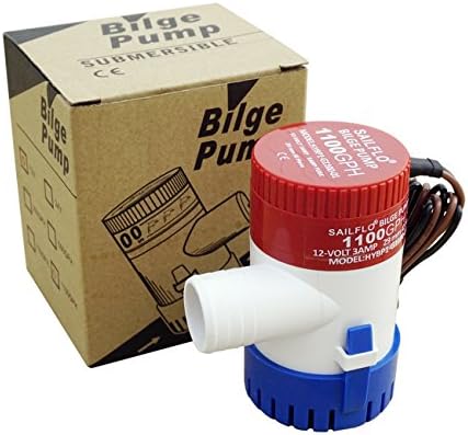 Rule 1100GPH DC12V Marine Bilge Pump For Boat Caravan RV Submersible