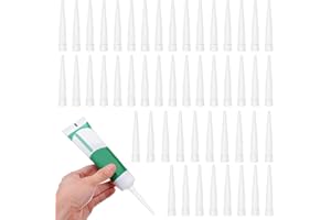 EIH1 Embouts de Cartouche, Buse pour Silicone, Calfeutrage Buse, 50 Pièces