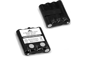 SUNDELY® Batería para Motorola Radio XT180 TLKR T80 Extreme T81 Hunter T61 T60 T50 T9 T8 T7 T6 T5 T4 T3 XTB446 XTK446 XTR446 Walkie Talkie IXNN4002A 00242 8002 0 mAh 4.8. V recargable Ni-MH AAA (2