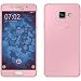 Produktbild PhoneNatic Case für Samsung Galaxy A3 (2016) A310 Hülle Silikon rosa 360° Fullbody Cover Galaxy A3 (2016) A310 Tasche Case