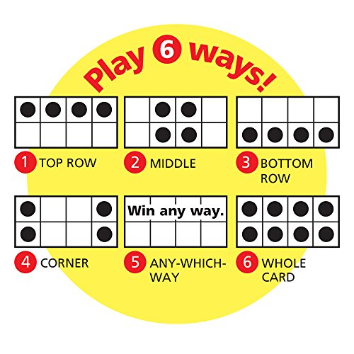 Fun to Know 36-Piece 333 g Rhyming Learning Bingo Games, White