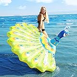 ♥ Disfruta de la vida de vacaciones ： Juega con los niños, todos disfrutarán de esta perfecta diversión en la piscina. El paquete incluye un simple tubo inflable.