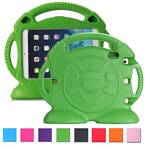 iPad Mini 4 Schale, iPad Mini 3 Cover, DeeMall Shock Proof Convertible Handle mit Kickstand Kinder freundliches Schutz Fall for Apple iPad Mini 1/2/3/4 Tablet - Thomas Green