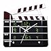 Produktbild Moderne große Wanduhr Kino Film Schiefer Analog Wanduhr