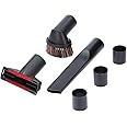 McFilter | Set di bocchette universali 6 pezzi incl. spazzola per mobili, bocchetta per tappezzeria, bocchetta per interstizi