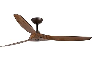 Faro Barcelona 33511 - MOREA Ventilateur de plafond rouille avec DC moteur DC