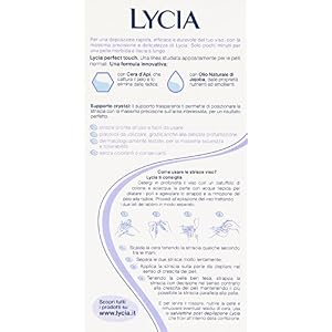 LYCIA Depilazione Strisce Viso 20Pz Pelli Normali Rasatura e depilazione - Image 4