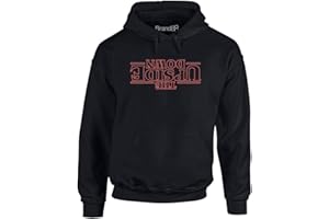 Brand88 - "The Upside Down Saying Novelty Pullover Adult Unisex Hoodie for Men and Women, Long Sleeve Hoody Jumper
