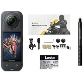 Insta360 X5 Aksiyon Kamerası - Motosiklet Kiti 128 GB