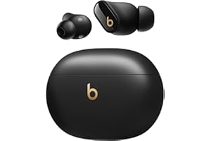 Beats Studio Buds + | Auricolari true wireless con cancellazione del rumore, compatibilità Apple e Android migliorata, microfono incorporato, cuffie Bluetooth resistenti al sudore Nero e oro